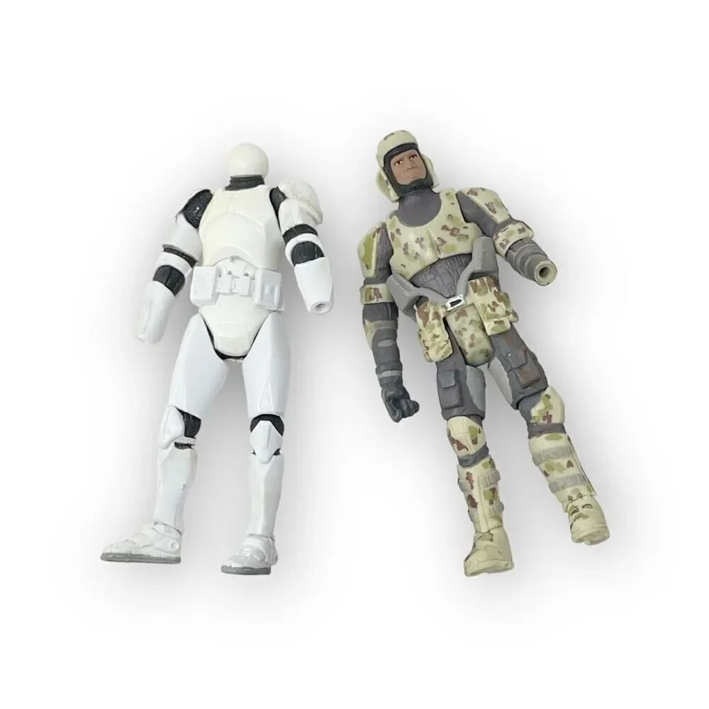 Star Wars Hasbro 2004 Legacy Black Series Lot of Broken Flawed Action Figure Lot